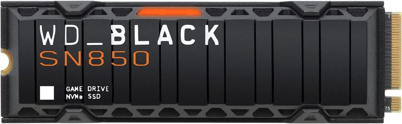 WD WD_BLACK™ SN850 NVMe™ SSD 500GB W HEATSINK