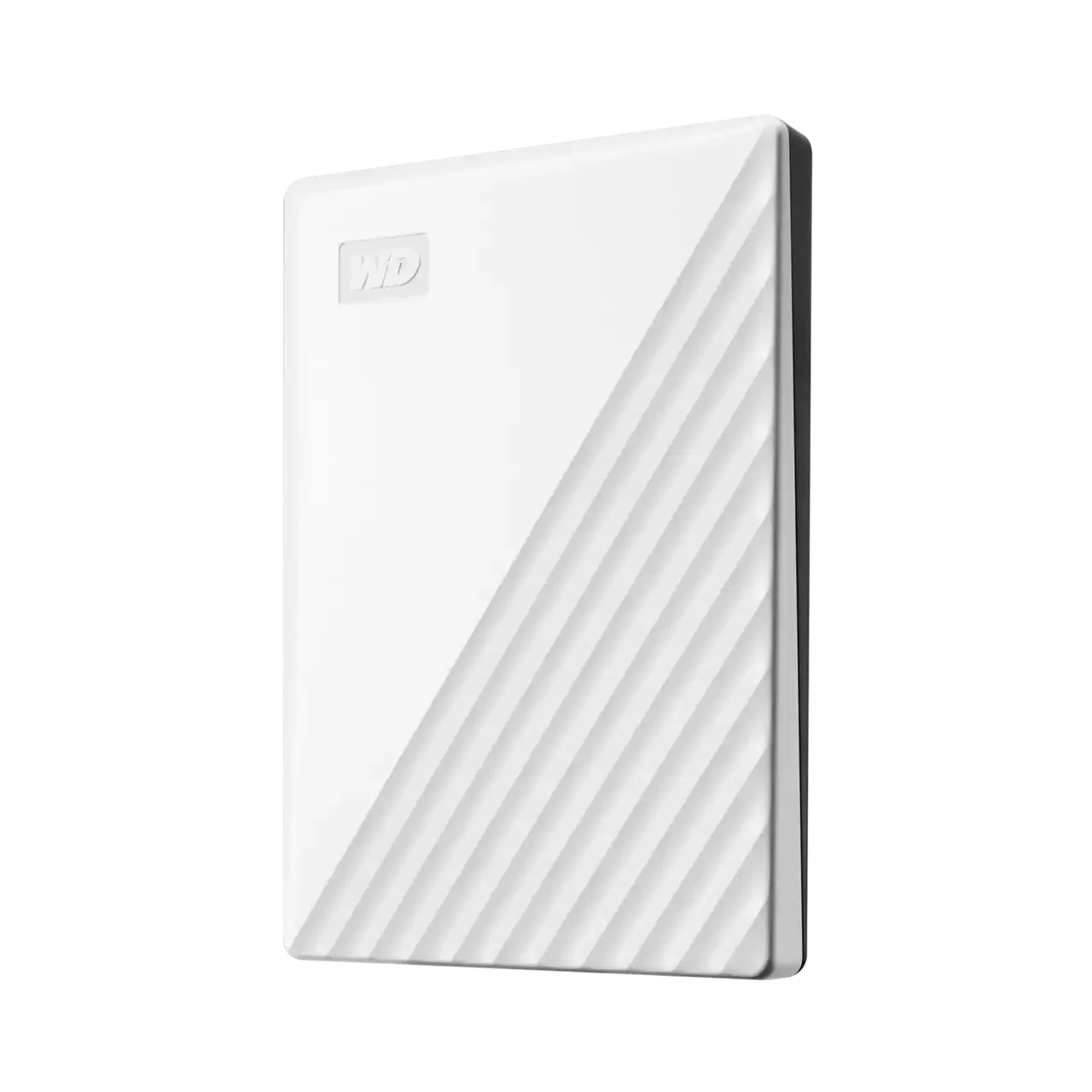 WD My Passport Portable External Hard Drive, 4TB, White view 2