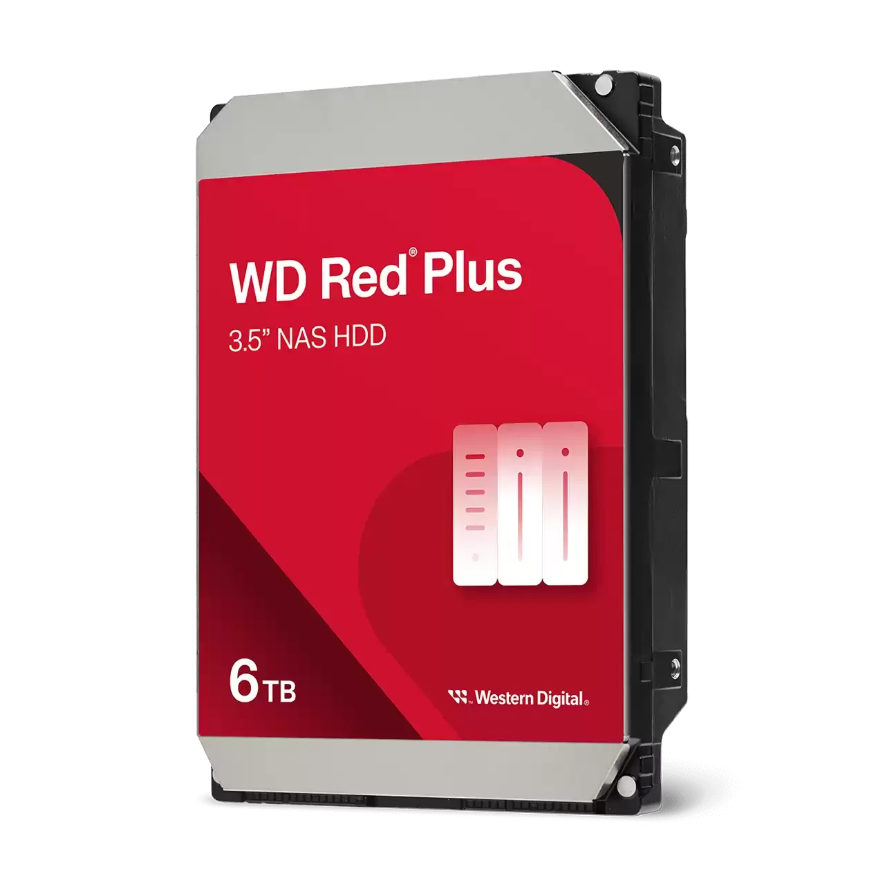 Western Digital WD60EFPX WD Red Plus 3.5" 6TB NAS HDD 256MB 5400RPM SATA (CMR)