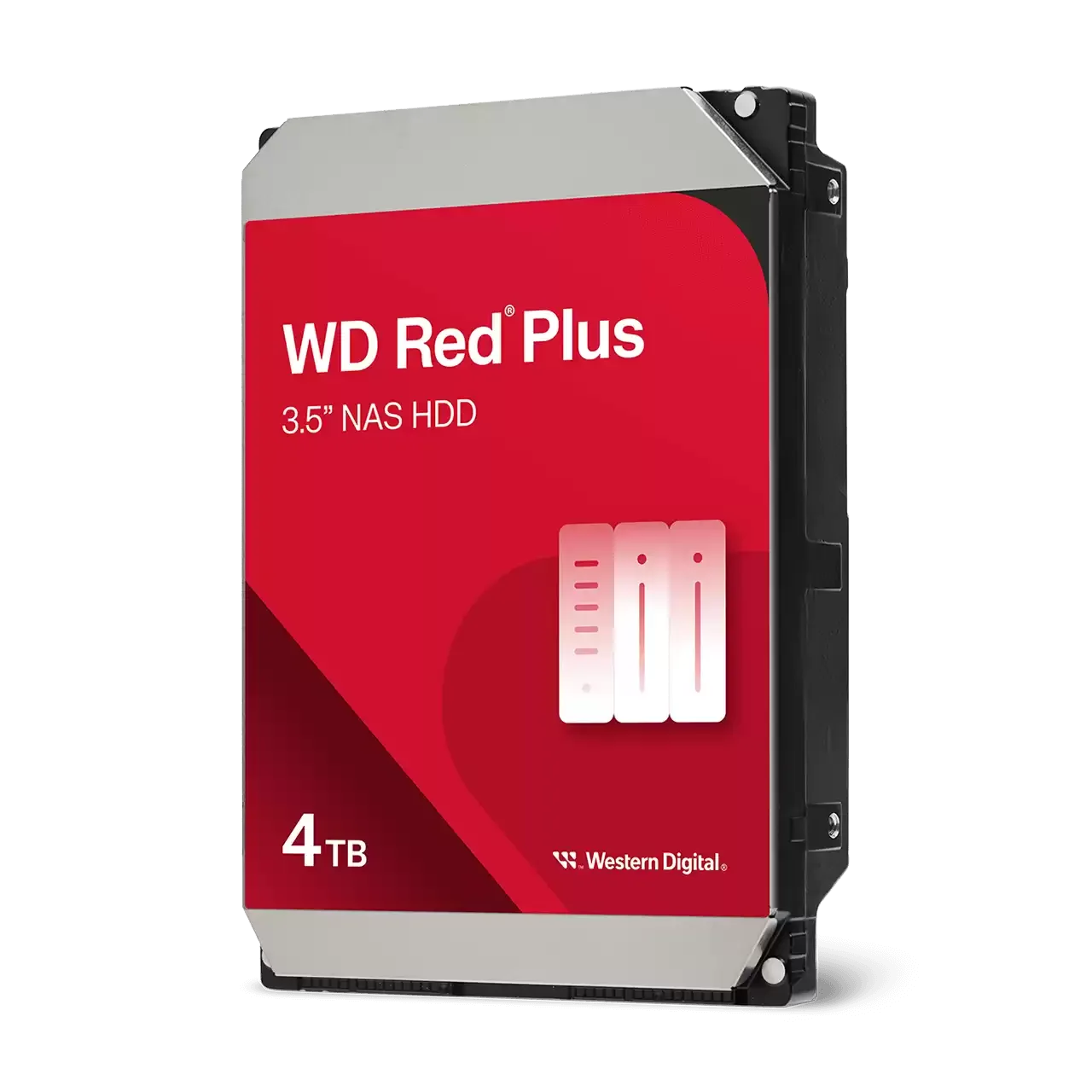 Western Digital WD40EFPX WD Red Plus 3.5" 4TB NAS HDD 256MB 5400RPM SATA (CMR)