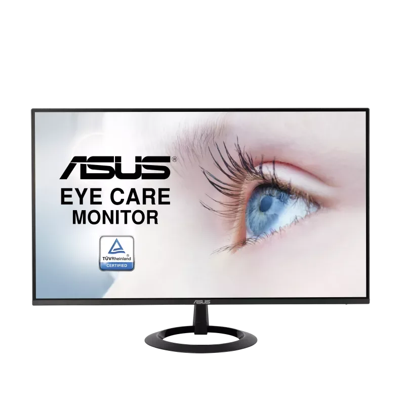 ASUS VZ24EHE Eye Care Monitor ? 23.8 inch Full HD (1920 x 1080), IPS, 75Hz, Adaptive-Sync/FreeSync, HDMI, Low blue light, Flicker free, Ultra-slim,BLACK
