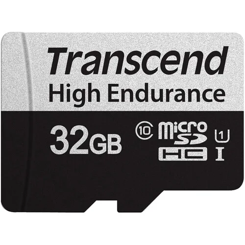 Transcend TS32GUSD350V – 32 GB High Endurance microSDHC (500V Series)