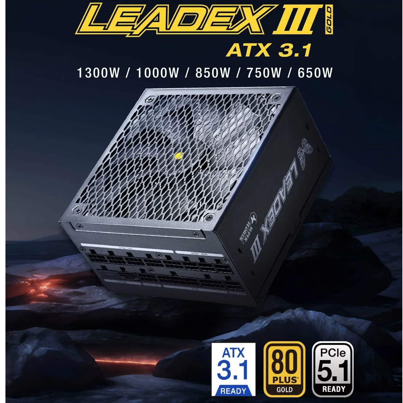 Super Flower Leadex III Gold 850W (ATX3.1 +Gen5.1)
