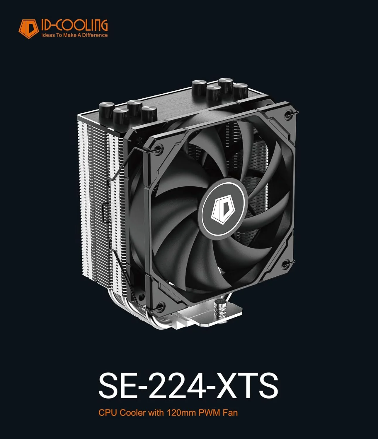 ID-COOLING ID COOLING SE 224 XTS ARGB WHITE 220W(AM5/LGA1700)