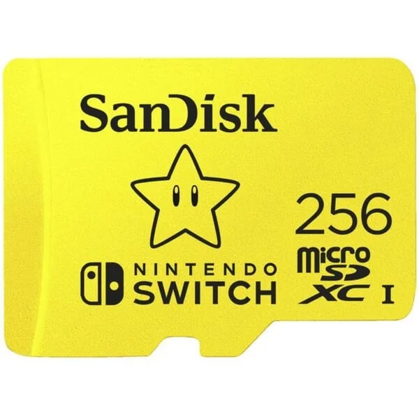 SanDisk and Nintendo Cobranded microSDXC 256GB U3 C10 UHS-1
