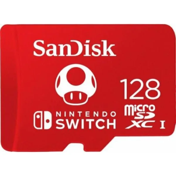 SanDisk and Nintendo Cobranded microSDXC 128GB U3 C10 UHS-1
