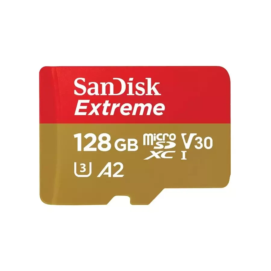 SanDisk Extreme microSDXC 128GB V30 U3 C10 A2 UHS-I