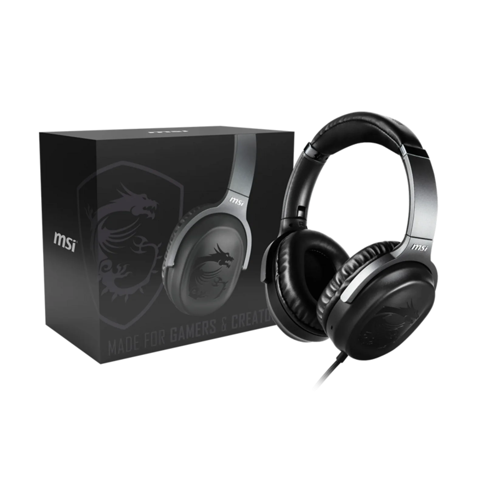 Msi H901 GC Over-ear HeadSet Type-C Connection *New*