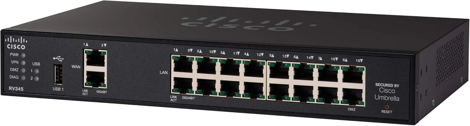 Cisco Rv345-k9-g5 Dual Wan Gigabit Vpn Router