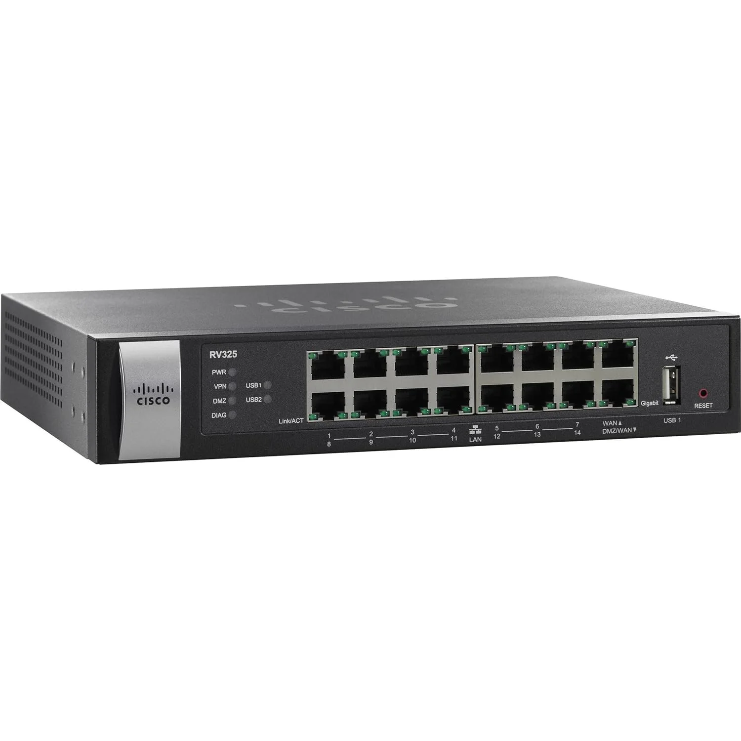 Cisco RV325-K9-G5 Dual Gigabit WAN VPN Router