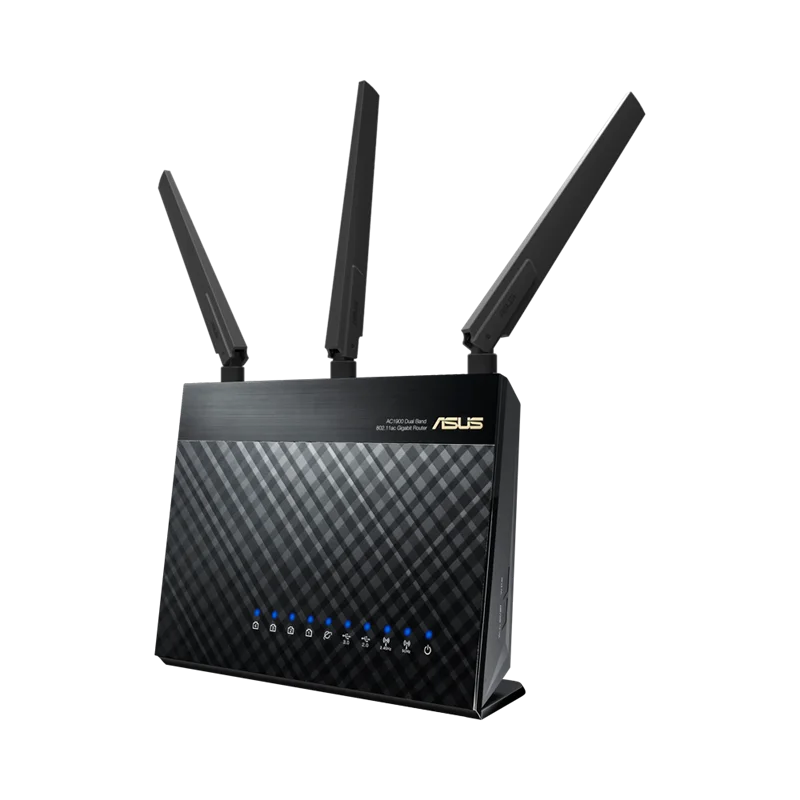 Asus Dual-Band Wireless AC1900 repeater (600+1300 Mbps) Ports: RJ45 for Gigabits BaseT for LAN x 5 A