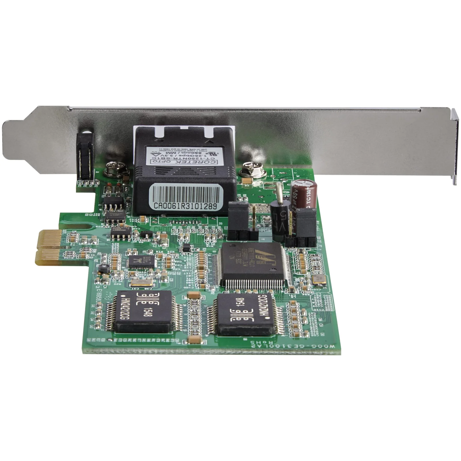 Startech.Com PCIE GIGABIT SC FIBER NETWORK CARD StarTech.com Gigabit Ethernet Card for Computer - 1000Base-SX - Plug-in Card - PCI Express x1 - 2 Gbit/s Data Transfer Rate - 1 Port(s) - 1 x SC Port(s) - Optical Fiber view 4