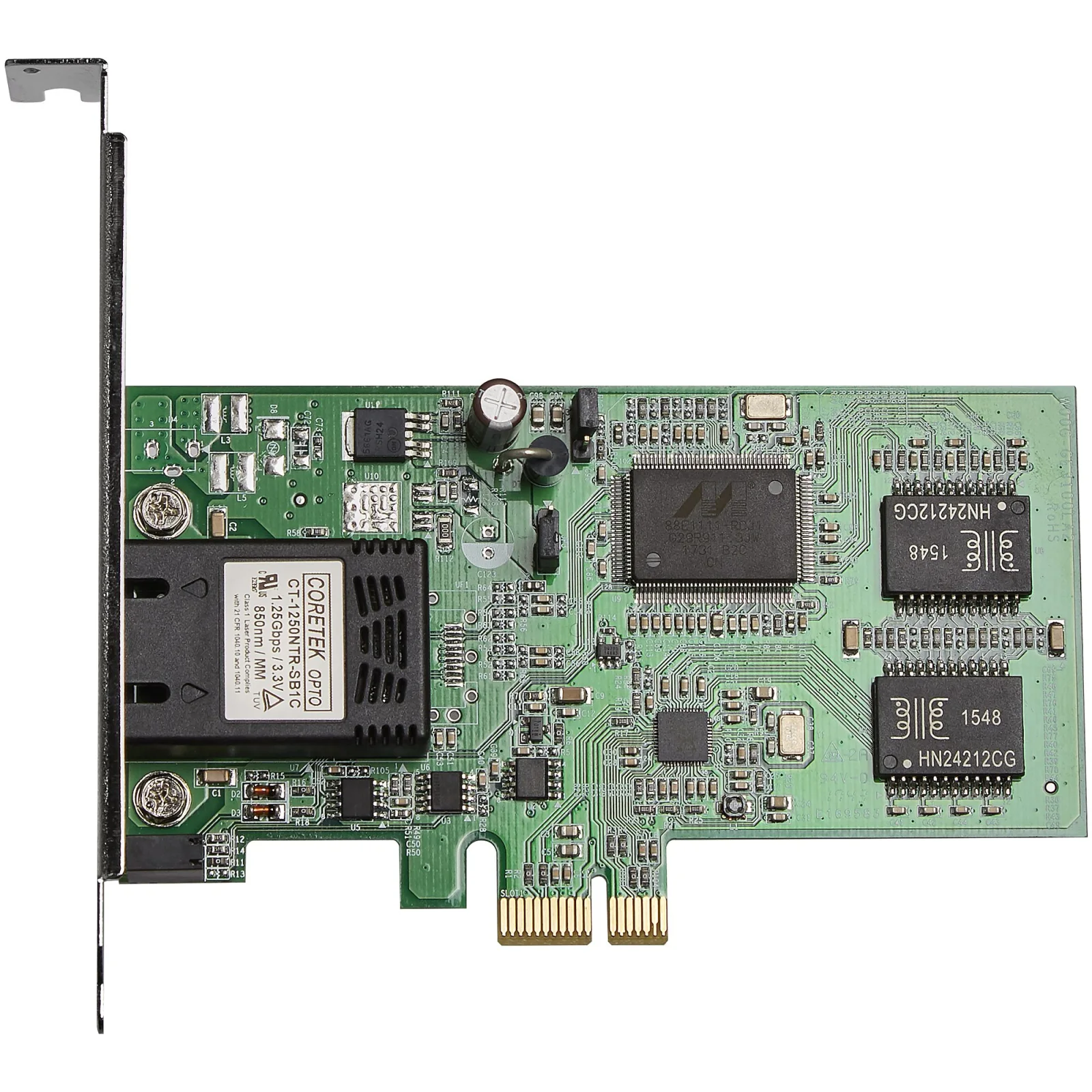 Startech.Com PCIE GIGABIT SC FIBER NETWORK CARD StarTech.com Gigabit Ethernet Card for Computer - 1000Base-SX - Plug-in Card - PCI Express x1 - 2 Gbit/s Data Transfer Rate - 1 Port(s) - 1 x SC Port(s) - Optical Fiber