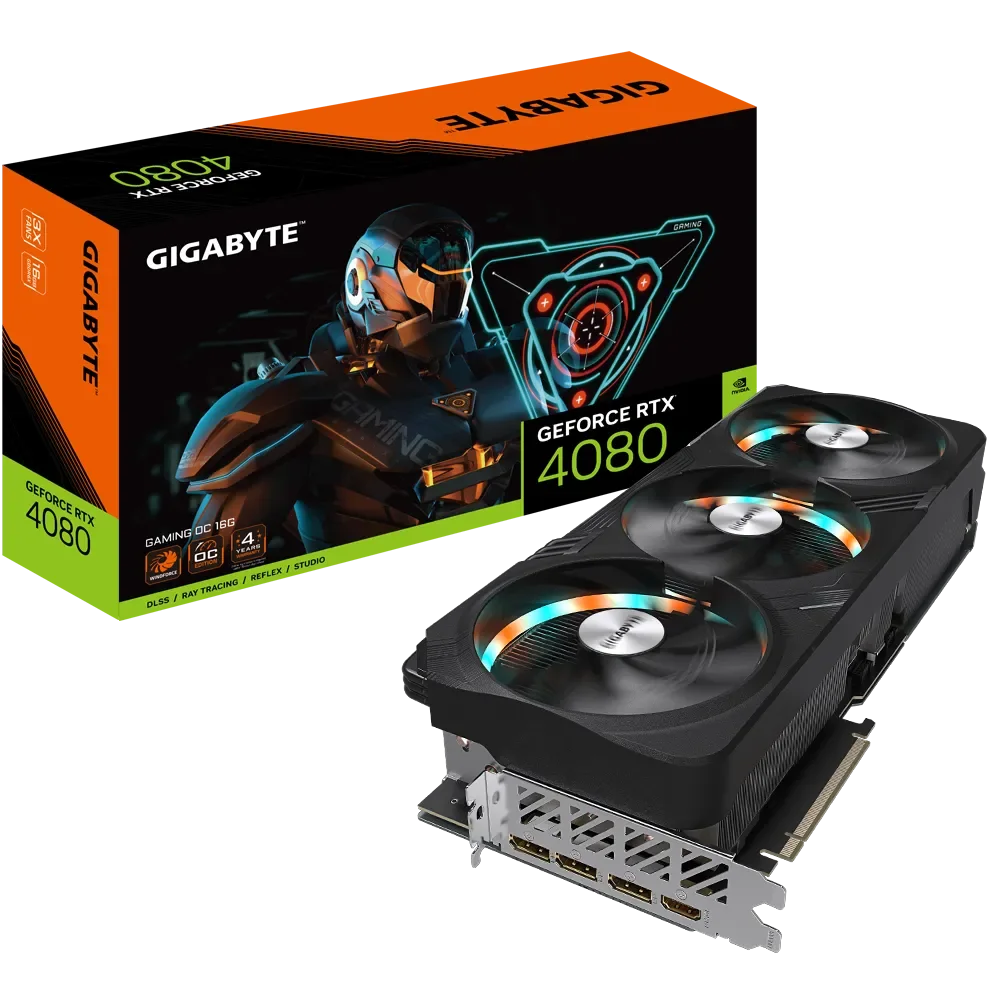Gigabyte RTX4080 16GB Gaming OC OC GPU GV-N4080GAMING-OC-16GD