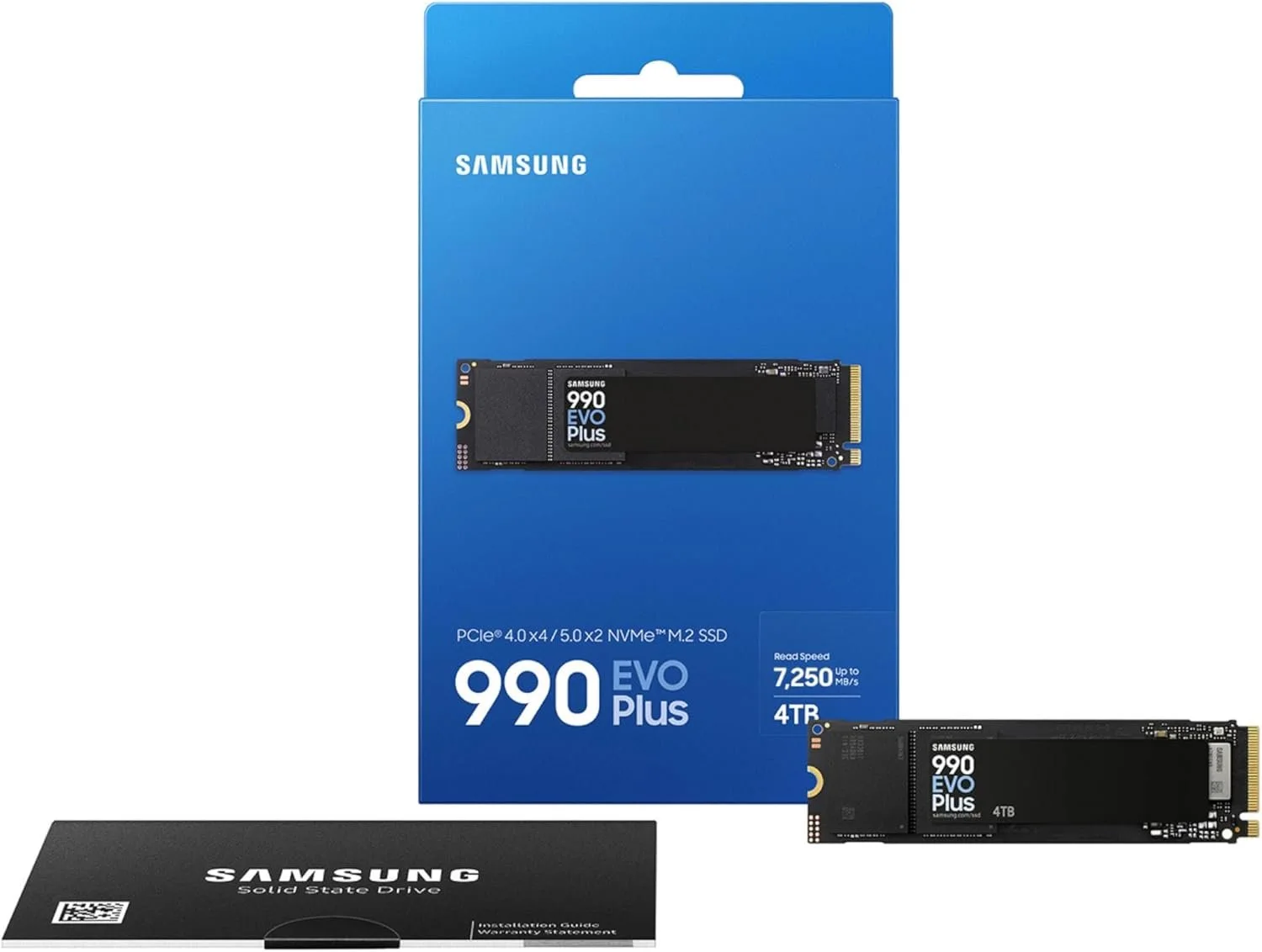 Samsung MZ-V9S4T0BW Samsung 990 EVO PLUS NVMe PCIe 4TB