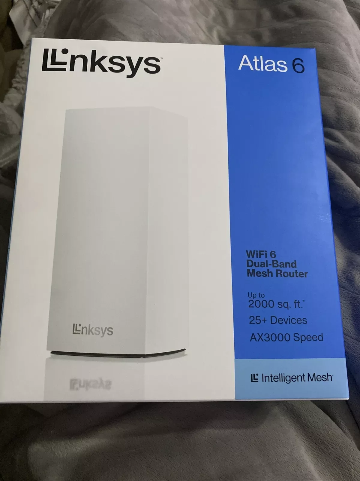 LINKSYS MX2001-AH Linksys MX2001-AH Atlas 6 Dual-Band Mesh WiFi 6