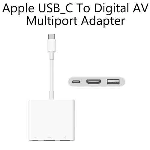 Apple MUF82ZA/A USB-C Digital AV Multiport Adapter