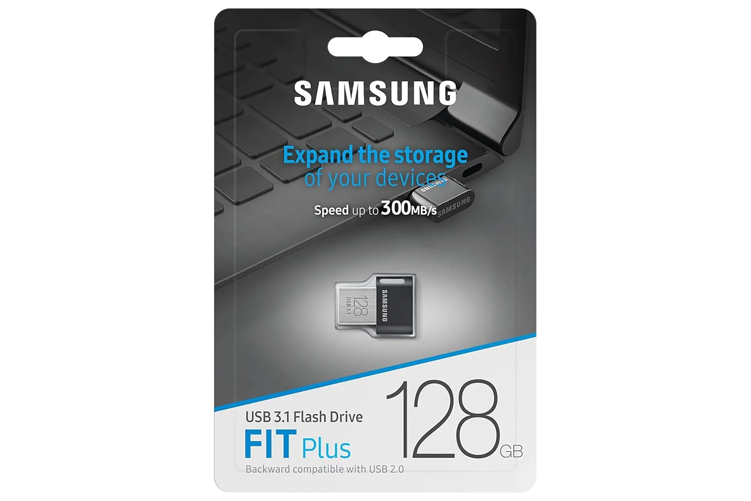 Samsung MUF-128AB/APC Samsung Fit Plus Flash Drive 128GB