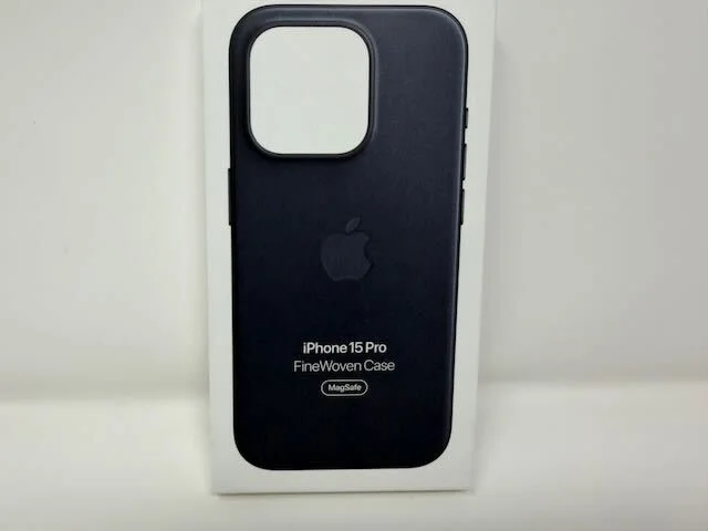 APPLE MT4H3FE/A iPhone 15 Pro FineWoven Case with MagSafe - Black A3134