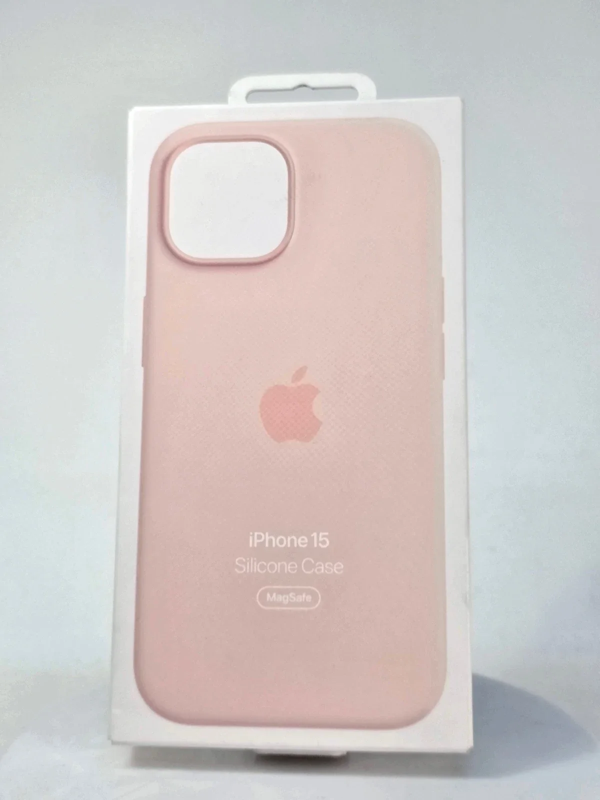 APPLE MT0U3FE/A iPhone 15 Silicone Case with MagSafe - Light Pink A3123