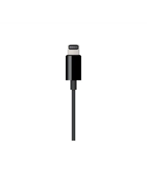 Apple MR2C2FE/A Lightning to 3.5mm Audio Cable (1.2m) - Black view 4