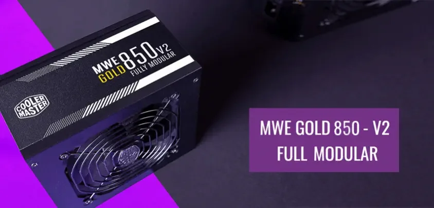 COOLER MASTER MPE-8501-AFAAG-3UK Cooler Master MWE Gold V2 850W Full Modular PSU (5Y) Black
