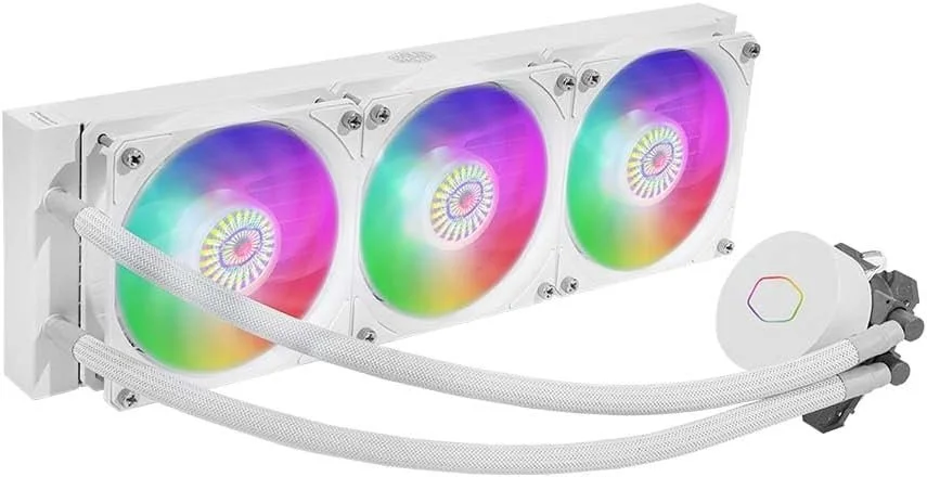 COOLER MASTER MLW-D36M-A18PW-RW COOLER MASTER MASTERLIQUID ML360L V2 ARGB CPU COOLER - WHITE