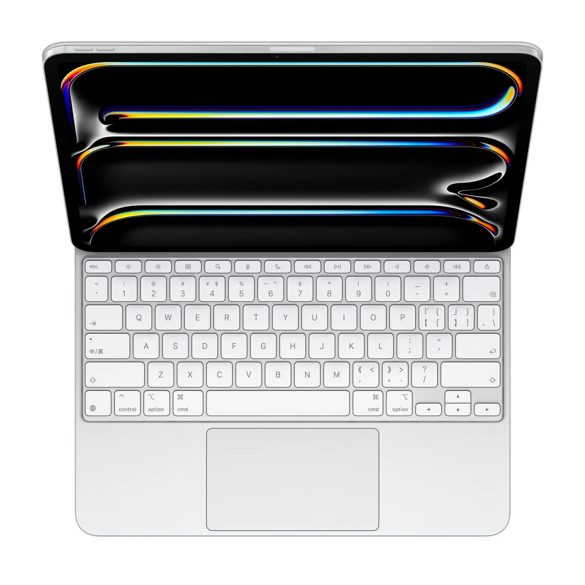 APPLE MJQL3MO/A Magic Keyboard for iPad Pro 12.9‑inch (6th Generation) - Chinese (Zhuyin) - White A2480