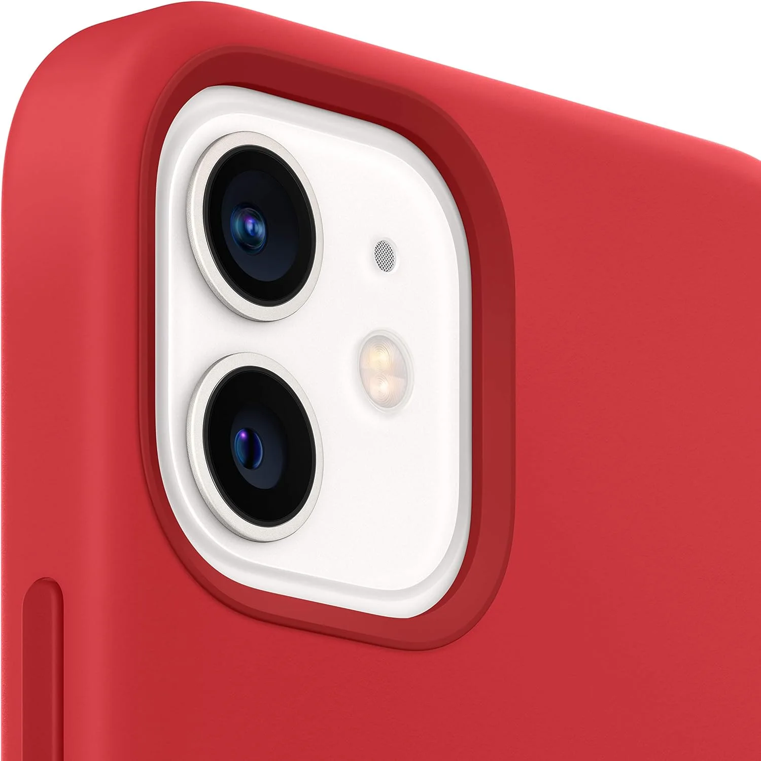 APPLE MHL63ZA/A iPhone 12 | 12 Pro Silicone Case with MagSafe - (PRODUCT)RED A2497