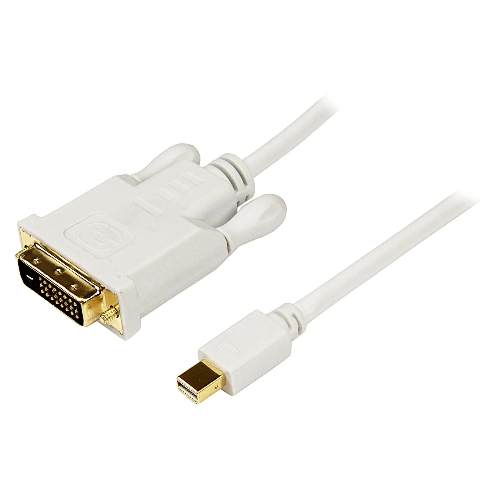 STARTECH MDP2DVIMM3W Startech 3 ft. White Mini DisplayPort to DVI Cable