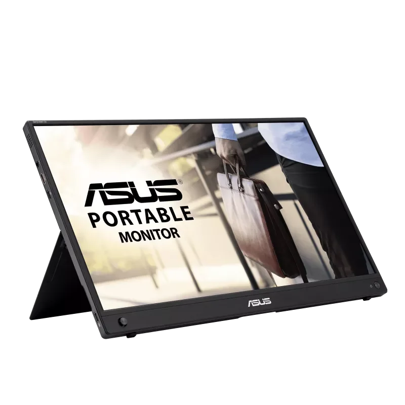 ASUS ZenScreen Go 15.6�h 1080P Wireless Portable Monitor (MB16AWP) - Full HD, IPS, Built-in Battery, Eye Care, USB Type-C, Anti-Glare, Tripod Socket, Supports iOS, Android, Win11, Mini HDMI, BLACK view 3