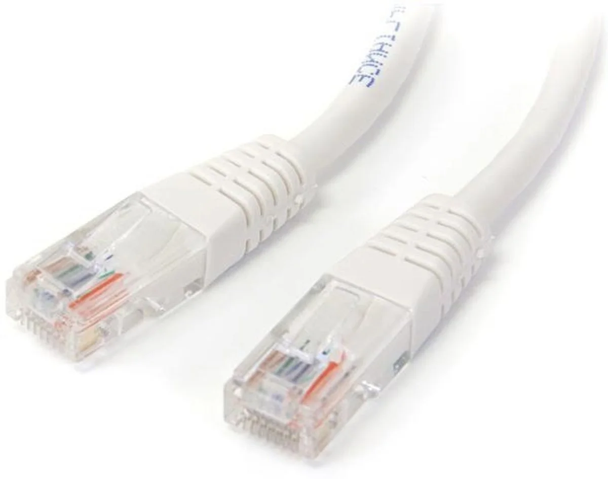 STARTECH M45PAT15MWH Startech 15 m White Molded Cat5e UTP Patch Cable