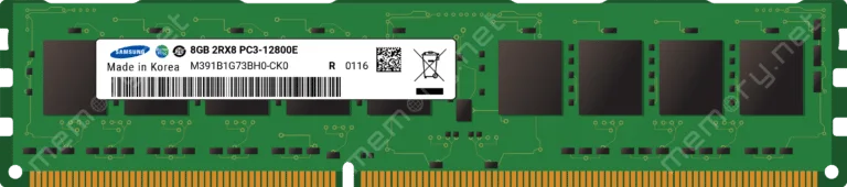 Samsung M391B1G73BH0-CK0 SAMSUNG 8GB 1X8GB 1600MHZ PC3-12800 Cl11 Ecc view 2