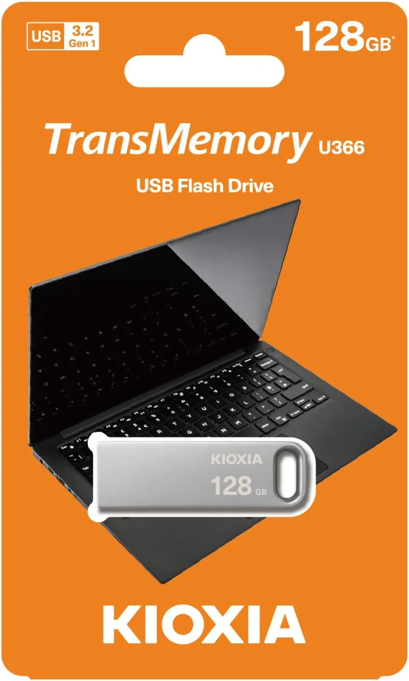 KIOXIA LU366S128GG4 KIOXIA TransMemory U366 USB3.2 Gen 1 R200