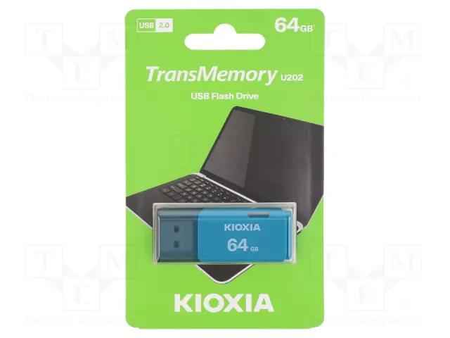 KIOXIA LU202L064GG4 KIOXIA TransMemory U202 USB2.0 (Blue)