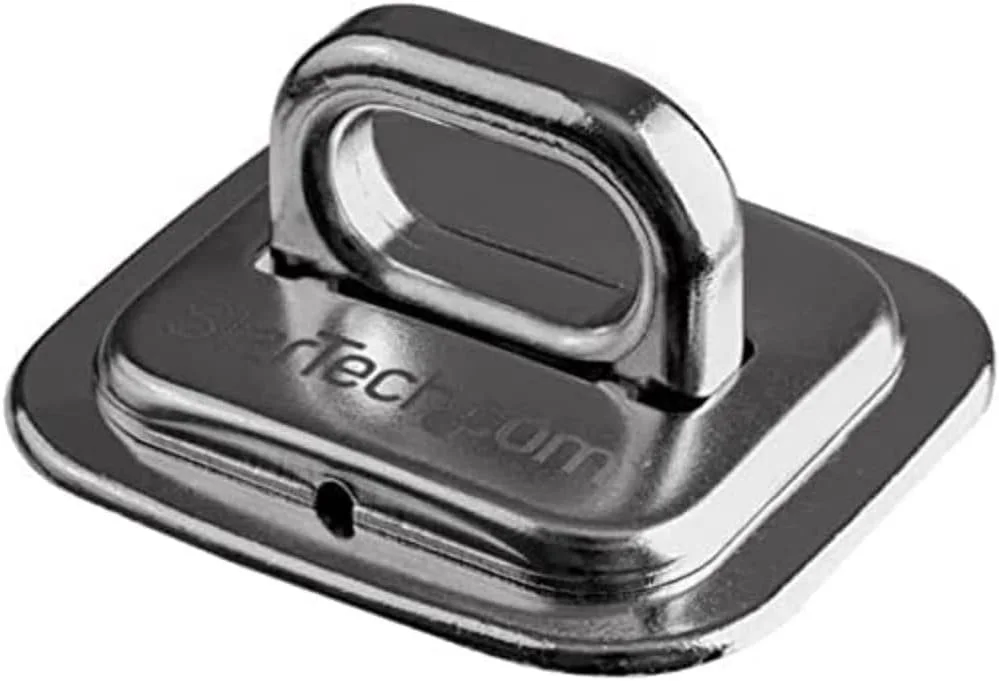 Startech.Com ANCHOR FOR CABLE LOCK - STEEL StarTech.com Laptop Cable Lock Anchor - Zinc Alloy - Computer Security Cable Anchor - Desk Mount Security Anchor Point - Screw-On Cable Lock Anchor - Zinc Alloy - 1 Each