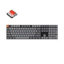 Keychron K5 Max KYCM-K5M-H1 FULL SIZE 108 KEYS,BLACK,RED SWITCH, RGB HOT-SWAP GATERON LOW PROFILE