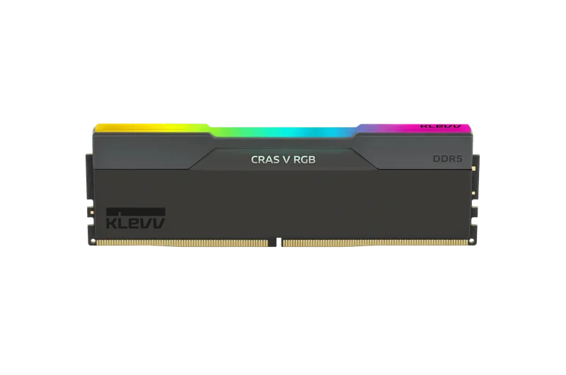 KLEVV CRAS V RGB DDR5 7200 CL34 (24GB x 2) Black KLVP-KD5KGUD80-72B340G