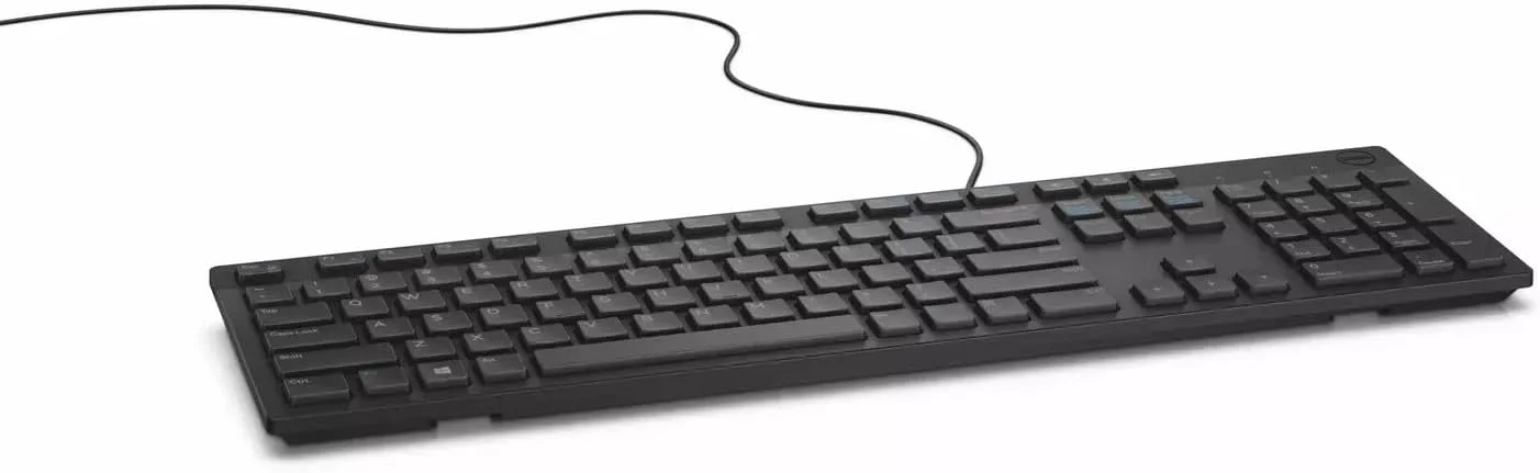 Dell KB216 Kit - Dell Multimedia Keyboard (English) - KB216 - Black - Brown Box view 3