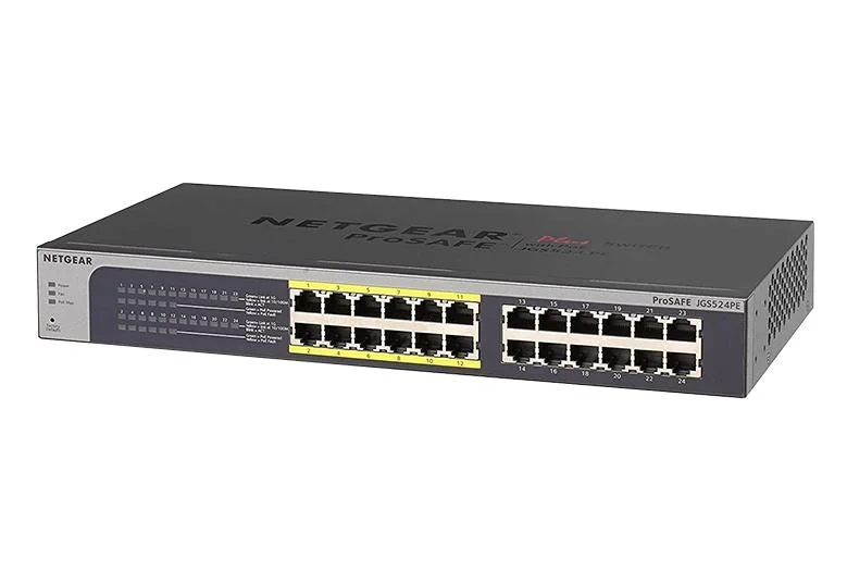 Netgear JGS524PE-100INS 24PT GE POE SMART MANAGED PLUS view 3