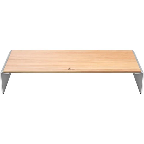 J5CREATE JCT425 Wood Monitor Stand with Docking Station
