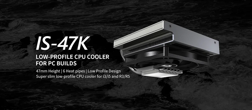 ID-COOLING IS-47K ID-COOLING IS-47K AIR COOLER (LGA 1700 Compatible)