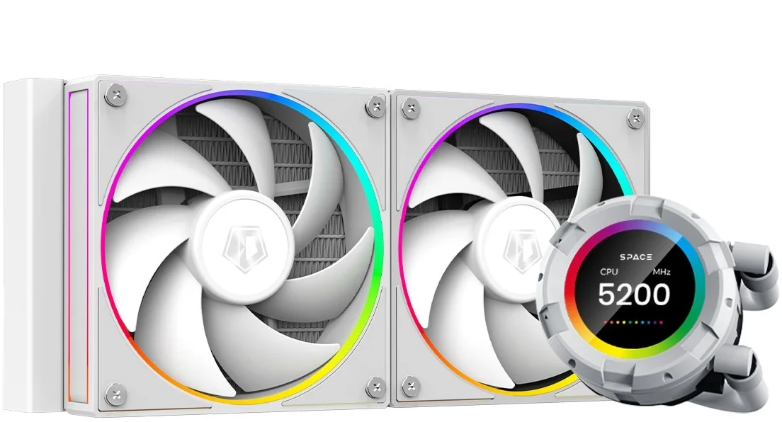 ID-COOLING IDC-SL240-W ID-COOLING CPU WATER COOLER - SL240 WHITE
