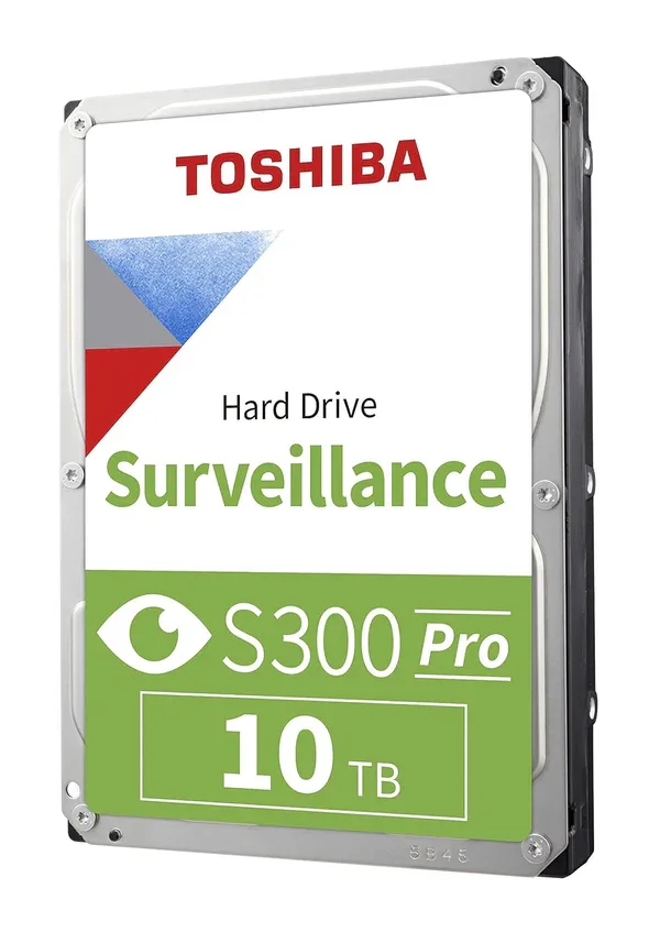 Toshiba IHDD - 3.5" S300 24x7 10TB 7200RPM 256MB SATA