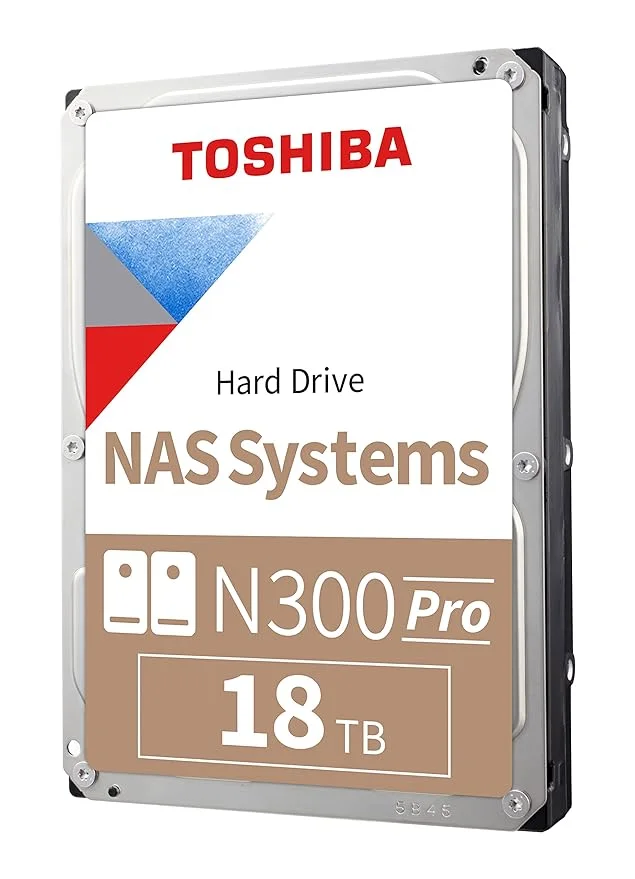Toshiba HDWG51JAZSTA Toshiba 3.5 N300 18TB 7200rpm 256MB