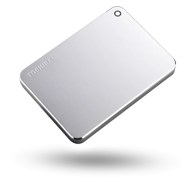 TOSHIBA Canvio Premium P2 USB 3.0 2TB - SILVER