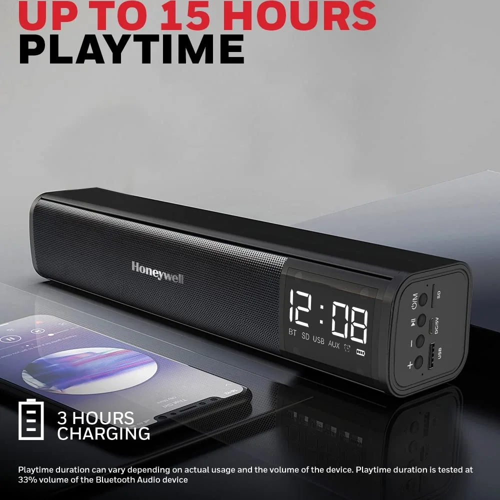 HONEYWELL HC000252 Honeywell Moxie V2000 10W Wireless Bluetooth V5.0