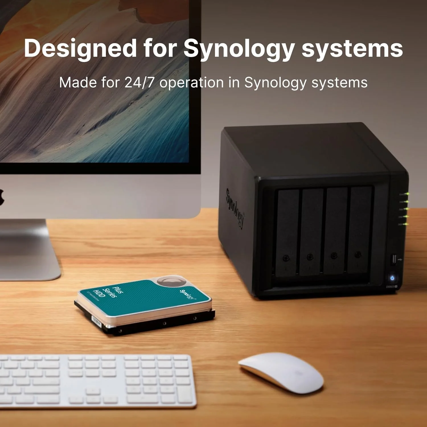 SYNOLOGY HAT3300-8T Synology HAT3300-8T ; Storage Capacity, 8 TB SATA III (6 Gb/s) 3.5" HDD