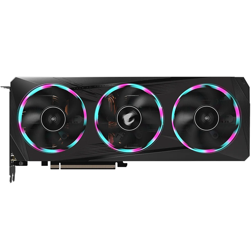 Gigabyte AORUS GeForce RTX 3060 Ti Elite 8G (REV2.0) Graphics Card, 3X WINDFORCE Fans, LHR, 8GB 256-bit GDDR6, GV-N306TAORUS E-8GD REV2.0 Video Card view 3