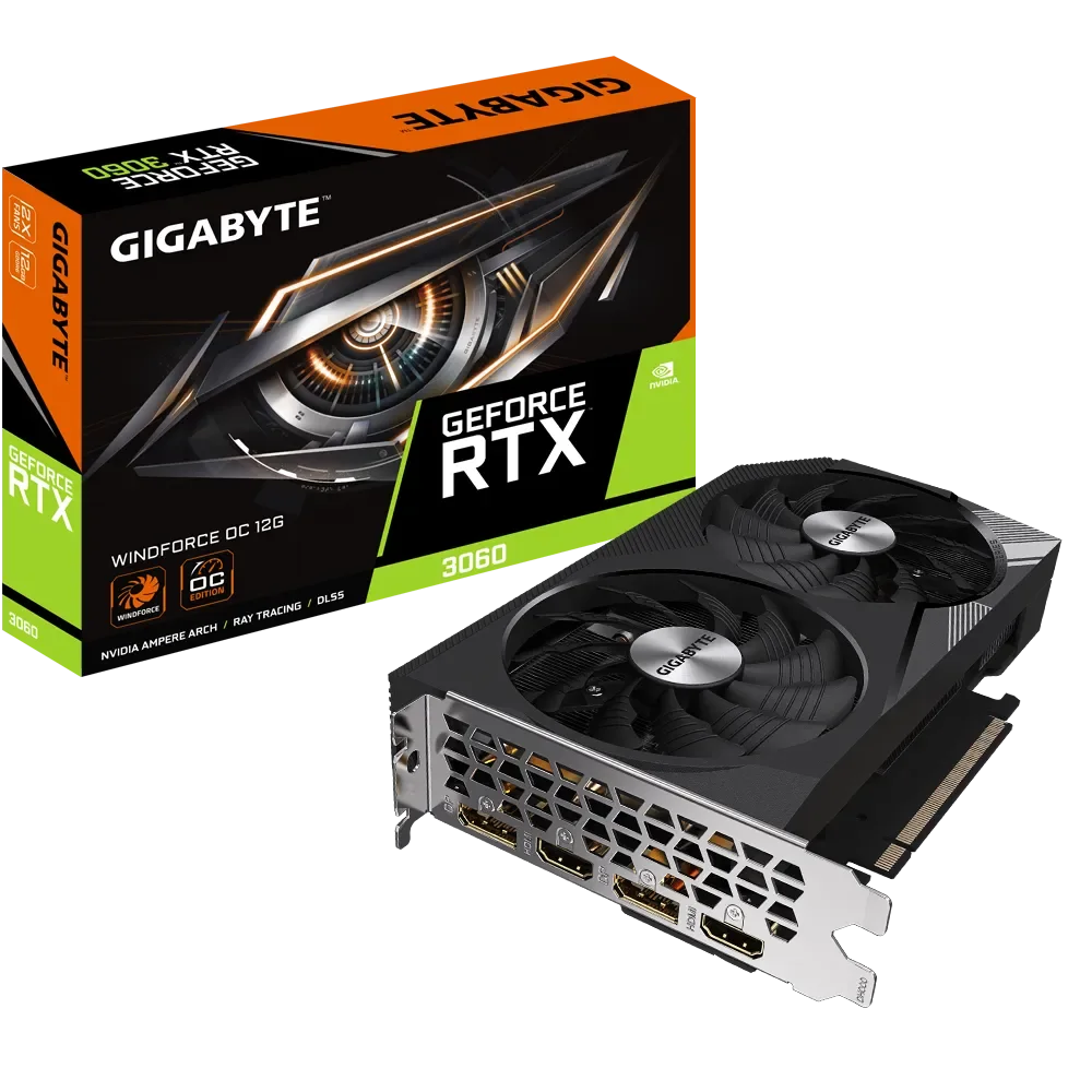 Gigabyte GeForce RTX 3060 WINDFORCE OC 12G 1.0